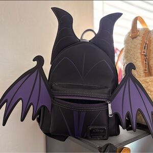 Disney Loungefly Maleficent Dragon Backpack - Like New